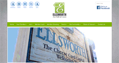 Desktop Screenshot of ellsworthchamber.com